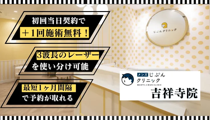 メンズじぶんクリニック吉祥寺比較