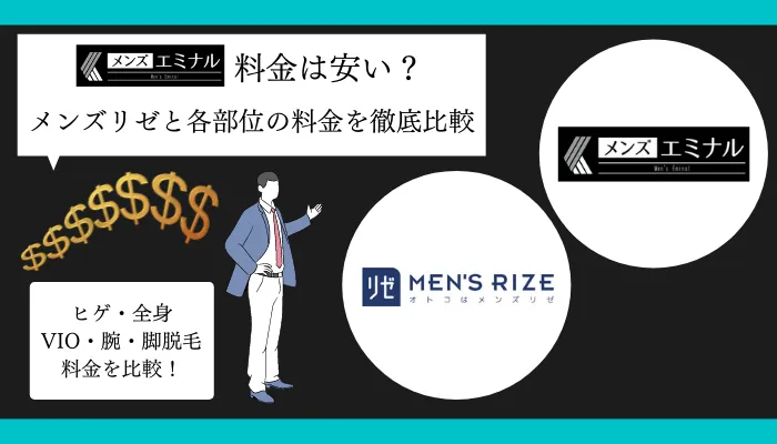 メンズエミナル青森料金比較