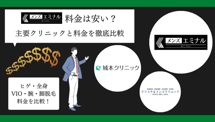 メンズエミナル富山料金比較