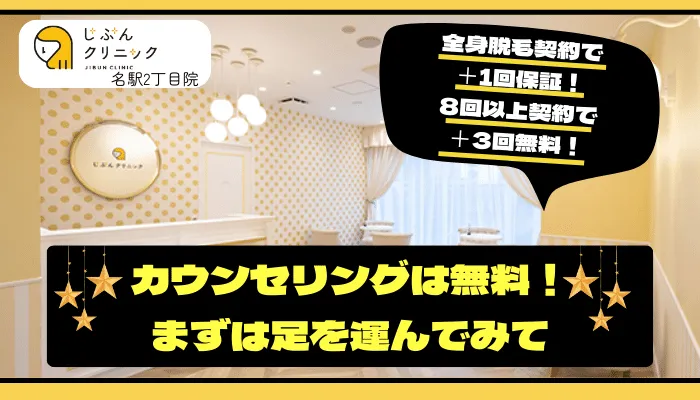 じぶんクリニック名駅2丁目まとめ