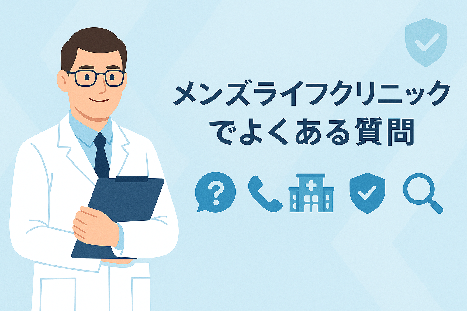 メンズライフクリニックでよくある質問