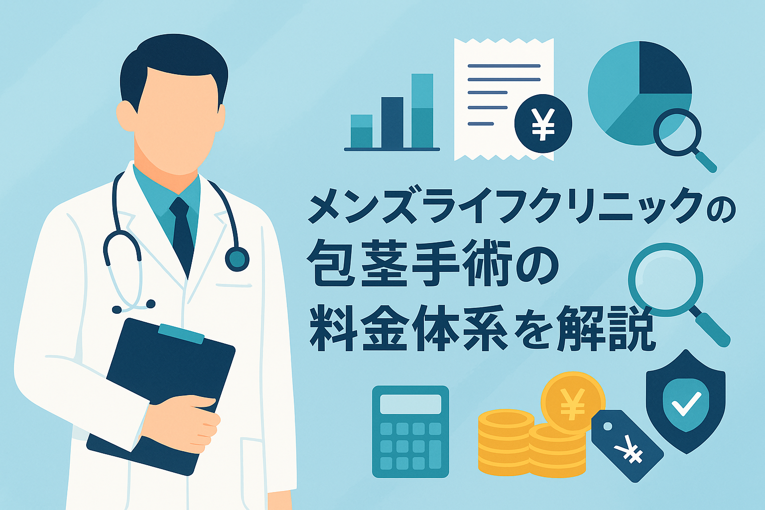 メンズライフクリニックの包茎手術の料金体系を解説
