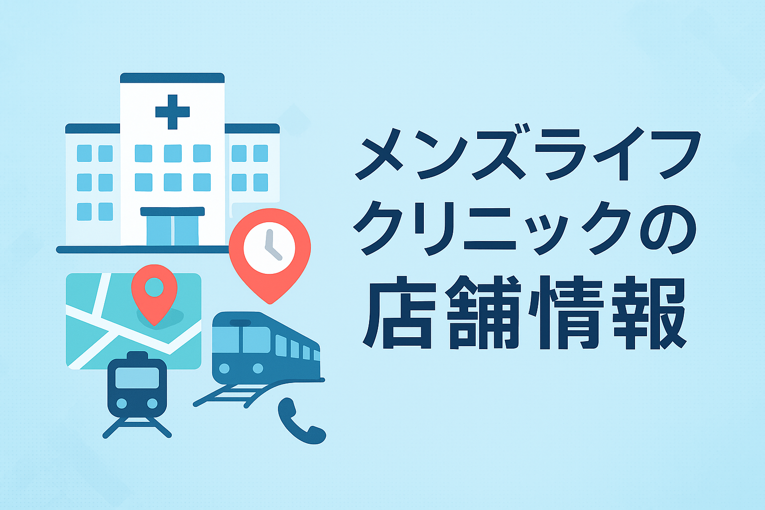 メンズライフクリニックの店舗情報